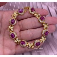 ราคา สร้อยข้อมือทับทิมแท้ (25801832811)