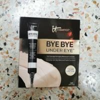 ราคา [NEW] it cosmetics BYE BYE UNDER EYE - Full coverage anti-aging waterproof concealer สี Light (1.5ml) (6335812378)