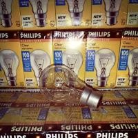 ราคา ***ลดล้างสต๊อค*** 1 แพค (10 หลอด)หลอดไฟไส้ Philips 100W หลอดใส ขั้วเขี้ยว (3336728449)