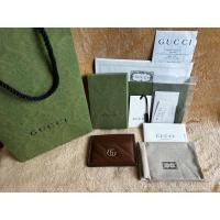 ราคา GUCCI CARD HOLDER GG LOGO (21455190423)