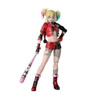 ราคา Revoltech Articulated Harley Quinn Action Figure พร้อมเทคโนโลยีร่วมหมุนสําหรับแฟนๆ Suicide Squad (46112617943)