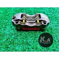 ราคา ปั้มเบรคล่าง ปั้มเม้าท์ โลโก้ Brembo พร้อมผ้าเบรก งาน CNC มือสอง (57006317327)