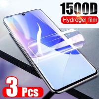 ราคา Xiaomi PocoM6 PocoM5 PocoM4 3 ชิ้นคลุมทั้งหมด HD Clear Soft Hydrogel ฟิล์มสําหรับ Xiaomi Poco M6 M4 M3 M2 Pro Plus 4G 5G M5s M5 Anti Blue Light ระเบิดป้องกันหน้าจอโทรศัพท์ (51561560721)