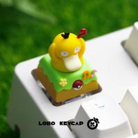 ราคา keycap sa keycap Duck Pokémon Keyboard Keycap Single Unique Cute Two-Dimensional Anime Rotation Mechanical Keyboard Customization (46359554294)