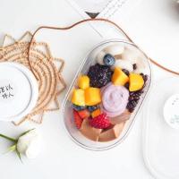 ราคา กล่องมูสรูปไข่ HT150G 15x6x10cm (10 ชิ้น) (46861659947)
