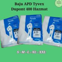 ราคา Hazmat Coverall Dupont Tyvek 400 TY198S WH (สีขาว) ซีล (52209905541)