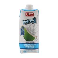 ราคา ยูเอฟซีรีเฟรชน้ำมะพร้าว100เปอร์เซ็น 500มล. UFC Refresh Coconut Water 100percent 500ml. [หมายเลขบาร์โค้ด 0848014000025 ] (47310314206)