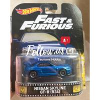 ราคา Hot Wheels Nissan Skyline GT-R R34 รถโมเดล (42863321501)