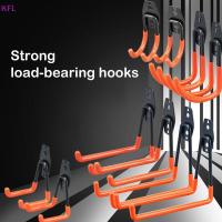 ราคา (KFL) Heavy Duty ตะขอโลหะโรงรถ Wall Mount จักรยานตะขอแขวนติดผนัง Anti-slip Hook สําหรับบันไดสวนเครื่องมือขายร้อน (46311346792)