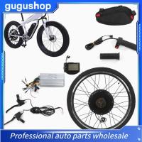 ราคา Gugushop ชุดรถจักรยานไฟฟ้า E-Bike ทนทานดุมล้อมอเตอร์พร้อมมิเตอร์ LCD สำหรับคนส่วนใหญ่ (46908150230)