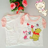 ราคา Disney Pooh เสื้อยืดพิมพ์ลาย เด็กหญิง !! (1721156507)