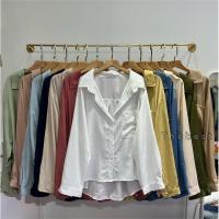 ราคา BASIC SHIRTS PLUS SIZE เสื้อเชิ้ตคนอ้วน สาวอวบ เชิ้ตแขนยาว (14797922212)