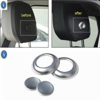 ราคา Car Interior Accessories Part Side Seat Head Pillow Adjustment Button Switch Decor Ring Cover Trim (45804465554)