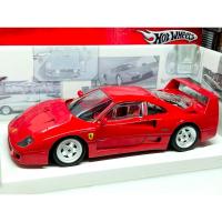 ราคา โมเดลรถF40 1/18 โมเดลรถFerrariF40 * มือสอง มีตำหนิ * โมเดลรถ Ferrari F40 Model car scale 1:18 Hotwheels ราคา ok (29392064212)