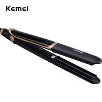 ราคา Kemei KM-2219 ที่หนีบผม เครื่องหนีบผม ทำผมตรงหรือเป็นลอน เครื่องม้วนผม ที่ม้วนผม ผมตรงสวยเป็นธรรมชาติ ร้อนเร็ว (1322589498)