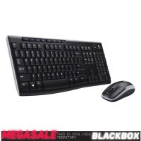 ราคา Logitech MK295 Silent Wireless Mouse & Keyboard Combo พร้อมเทคโนโลยี SilentTouch, Full Numpad, การติดตามออปติคัลขั้นสูง (47212208389)