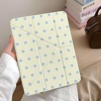 ราคา Blue Yellow Polka Dot Y ส่วนลด ipadMINI7 แท็บเล็ต pro37 ซม. A1610/9/8 Generation air6/5 เคสป้องกันเคสป้องกัน (47511410761)