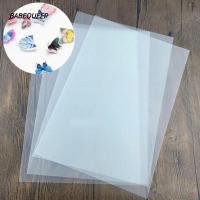 ราคา BABEQUEFP 3/5/10 ชิ้นฟิล์มหดความร้อน,DIY แผ่นพลาสติกใสหดโปร่งแสง,กระดาษฟิล์มศิลปะหดฝ้าที่ทนทานสําหรับอุปกรณ์ทํามือทําปาร์ตี้ Deco (56562606341)