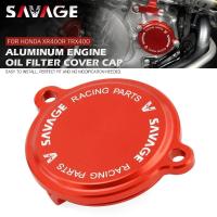 ราคา Engine Oil Filter Cover For HONDA XR400R 1996-2004 TRX400 2009-2014 XR 400R TRX 400 Motorcycle Acce (50552408564)