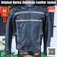 ราคา Original Harley Davidson Motorcycle Leather Jacket, Size M (41608263138)