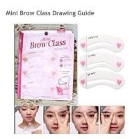 ราคา บล็อคคิ้ว GOHO Mini Brow Class drawing guide 3แบบ3สไตล์ ใน1ชิ้น 8011 (5659614729)
