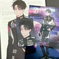 ราคา น้ําต่ําใน Twilight Race Car Series 3 นิ้วการ์ดบุ๊คมาร์ค Yeo TaeJu Kim EuiHyun หนังสือคลิปเกาหลี BL Manwha Kawaii สินค้าของขวัญ (29255053100)