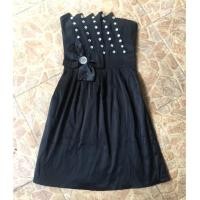 ราคา เดรสสั้นออกงาน เดรสpr สีดำ (1645941206)