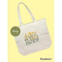 ราคา กระเป๋าผ้าแคนวาส งานเพ้นท์มือ handmade (11472310810)