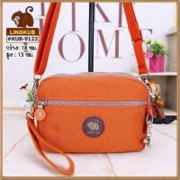 ราคา LING KUB ลดสุดๆ กระเป๋าลิงคับ(ของแท้) Ling kub ขนาด 7นิ้ว รุ่น KUB-9122 (44207273310)