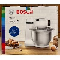 ราคา Bosch MUM Serie 2 MUMS2ER01 เครื่องตีแป้ง ผสมแป้ง เครื่องผสมอาหาร bowl 3.8 ลิตร (27103733088)