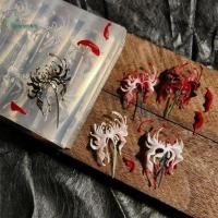 ราคา STHB 3D Lycoris Radiata ดอกไม้ซิลิโคนเล็บ Art แม่พิมพ์โปร่งใสเล็บแกะสลักแม่พิมพ์ DIY Red Lily ดอกไม้รูปแบบ Moulds TH (46411995693)