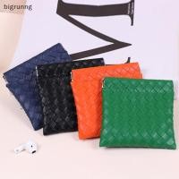 ราคา Bigrunng Lip Pouch Leather Cable Organizer Bag Sealing Coins Key Organizer Bag Jewelry Headphone Storage Pouch Cosmetic Bag SG (29051456923)