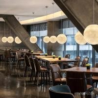 ราคา แสงดาวนอร์ดิก3D โคมระย้าดวงจันทร์ร้านอาหารทรงกลมร้านขายเสื้อผ้าวิศวกรรมเชิงพาณิชย์บรรยากาศสร้างสรรค์โคมไฟดวงจันทร์ TKDO (27020975167)
