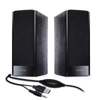 ราคา SPEAKER (ลำโพง) MICROLAB B56 / 2.0 USB (BLACK-ลำโพง 2.0 สีดำ) (6386022723)