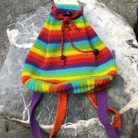 ราคา กระเป๋าเป้ไหมพรม สีรุ้ง 590 ส่งฟรี (4006699646)