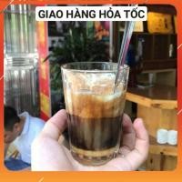 ราคา ลายต่ํา ถ้วยแก้วสําหรับดื่มกาแฟ ชาเย็น ชุดถ้วยแก้ว 6 ชิ้น 280ml โลตัส กลาสแท้ (42518540430)