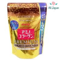 ราคา Meiji Amino Collagen Premium 5,000 mg เมจิ อะมิโน คอลลาเจน สูตรพรีเมี่ยม ชนิดถุงเติม 31วัน 217g (9912306597)