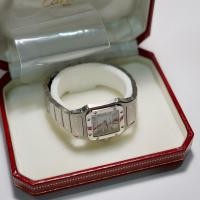 ราคา นาฬิกา Cartier Santos Galbee 34 x 26 mm มีกล่อง (ทักแชทก่อนกด) (22584305709)