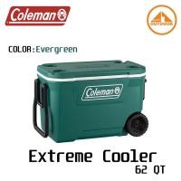 ราคา Coleman 62QT Wheel Xtreme Cooler #Evergreen 200037236 (17878314057)