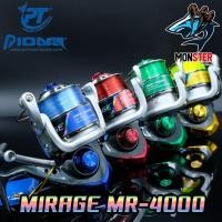 ราคา รอกตกปลา รอกสปินนิ่ง PIONEER MIRAGE MR-4000 พร้อมเอ็น ใช้งานได้เลย (27407569085)