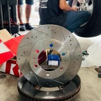 ราคา จานเบรค RUNSTOP All New ISUZU D-MAX 10-18 dmax เก่า 4X2 2WD ตัวเตี้ย ปี 02-07 4X4 ตัวสูง ขนาดเดิม จาน Slot 280 mm (20831382485)