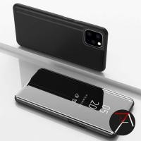 ราคา Iphone 11 Iphone11 Flip Clear View Standing luxury Cover Smart Mirror Case Casing (40255707664)