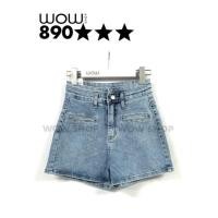 ราคา (s-xl) กางเกงยีนส์ขาสั้นผ้ายืด มีหลายแบบ ป้าย wow shop #3blackstar (23310183821)
