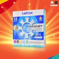 ราคา LEKISE หลอดไฟ LED แผงไฟ LED 18W/24W รุ่น Magnet แสงขาว DAYLIGHT แผ่นชิพ LED โคมซาลาเปา แผงไฟ แผ่นชิป โคมเพดาน (5086968820)