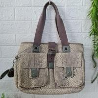 ราคา กระเป๋า Kipling ใบใหญ่ กว้าง 15 สูง 10 นิ้ว ก้น 6 นิ้ว ราคา 150 บาท รวมส่งฟรี (3592927840)