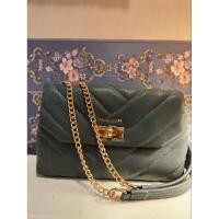 ราคา David Jones กระเป๋าสะพายมือสอง สีกรมท่า (26856714422)