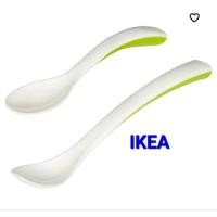 ราคา Ikea ช้อนอาหารเด็ก 2 ชิ้น พลาสติก โพลีโพพิรลีน (24917908134)