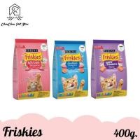 ราคา Friskies ฟริสกี้ส์ อาหารแมว แบบเม็ด ลูกแมว-แมวโต 400g. (Purina/เพียวริน่า) (23634772897)