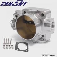 ราคา Aluminum 70MM Throttle Body For Mitsubishi Lancer Evolution Evo 4 5 6 4g63t Cable Intake Manifold T (55454911957)