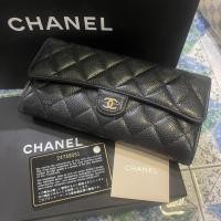ราคา Chanel Long Wallet Caviar กระเป๋าสตางค์ แท้100% (21776523849)